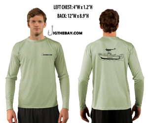 Performance Fishing Shirt (LS) - Boat Design